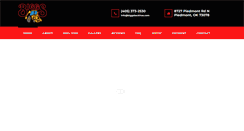 Desktop Screenshot of biggsstormshelters.com